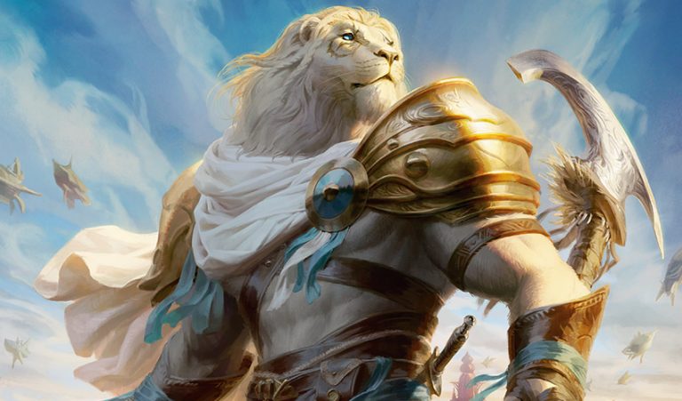 cardart_AER_PW_Ajani-Valiant-Protector